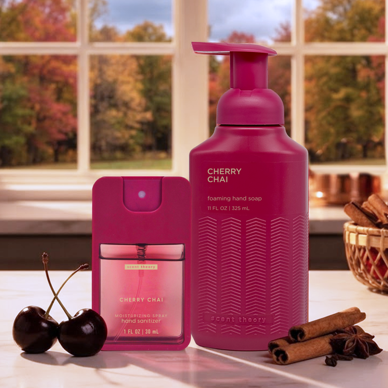 Hand Sanitizer Spray - Cherry Chai Scent, 1 fl oz