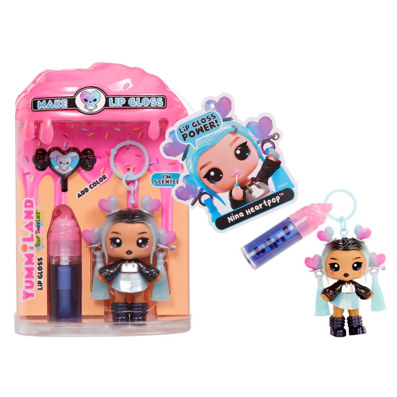 Nina Heartpop Lip Gloss Doll - DIY Scented Lip Gloss Making Kit