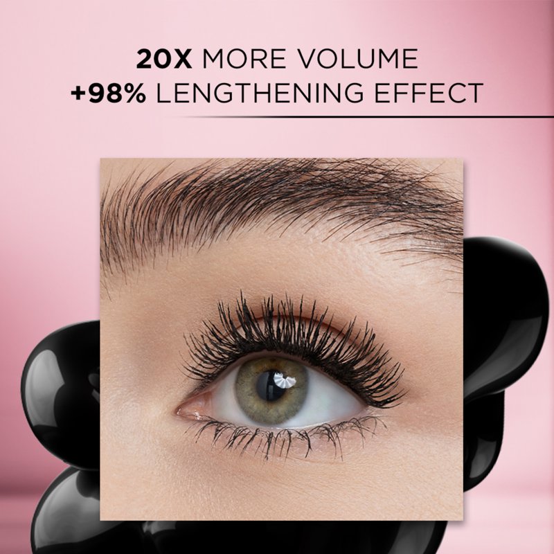 Volumizing Washable Mascara for Lash Length and Density