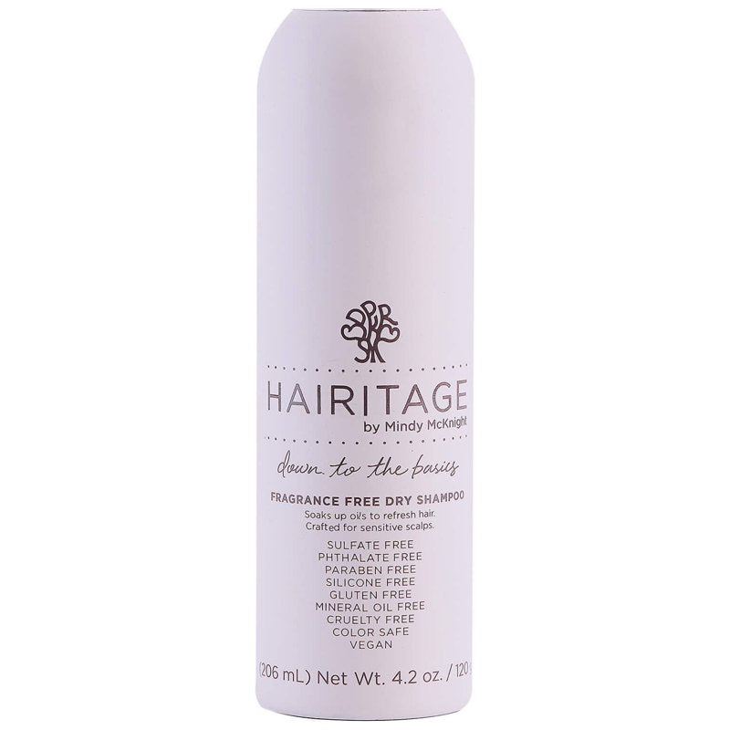 Fragrance-Free Dry Shampoo for Sensitive Scalp - 4.2 oz