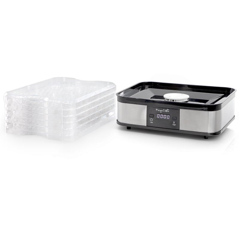 5-Tray Food Dehydrator with Digital Timer and Adjustable Temperature