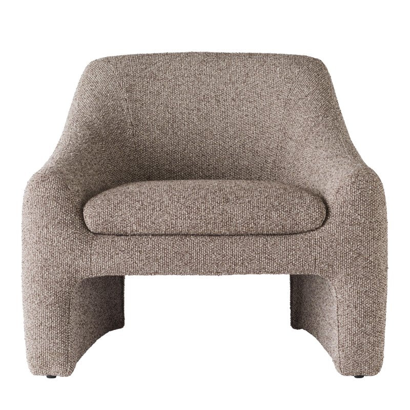 Emerson Curvy Accent Chair - Modern Design, Multiple Colors