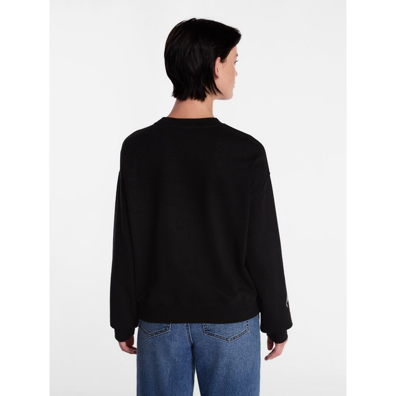 Rich Black Peanuts Halloween Graphic Fleece Sweatshirt for Women XXL