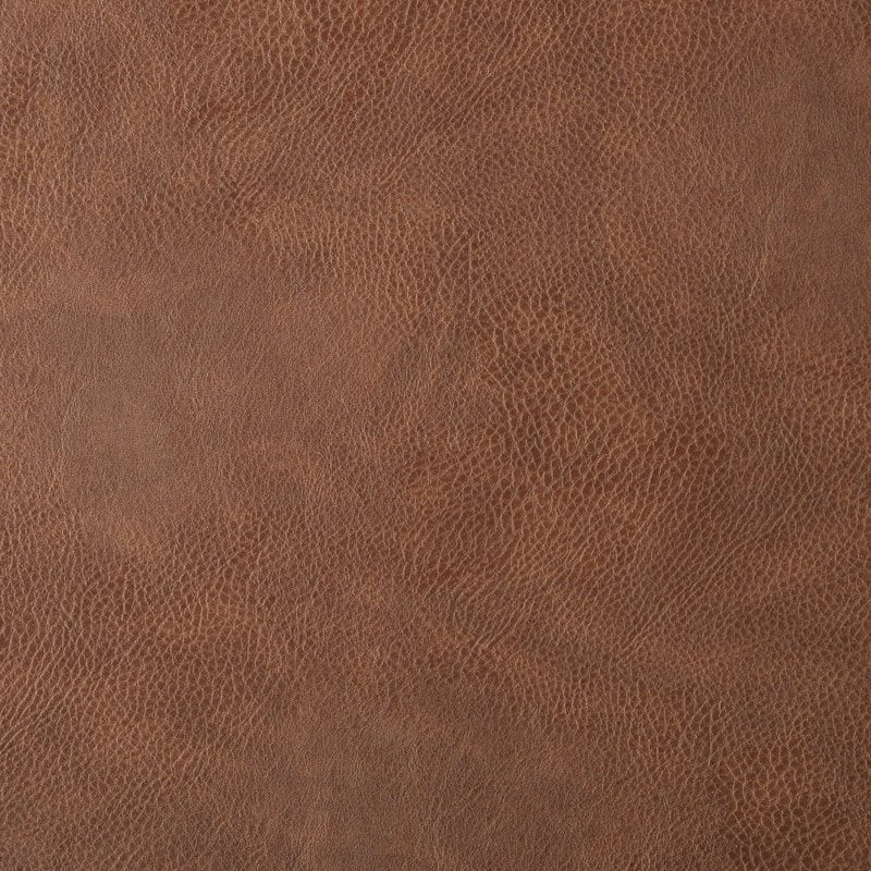 Faux Leather Placemat - Brown, 15" Round, 1 Piece