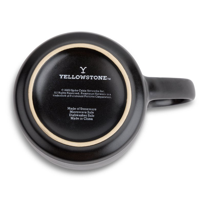 Yellowstone Ceramic Mug - Beth Collection, Durable Stoneware