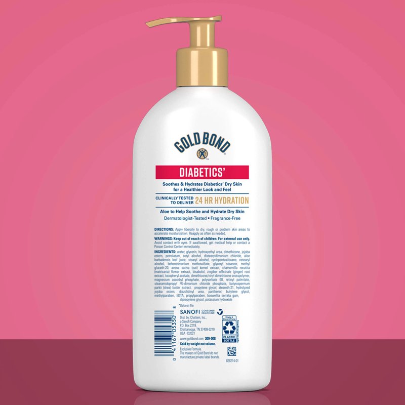Diabetics' Dry Skin Relief Body Lotion with Aloe - 13 oz.