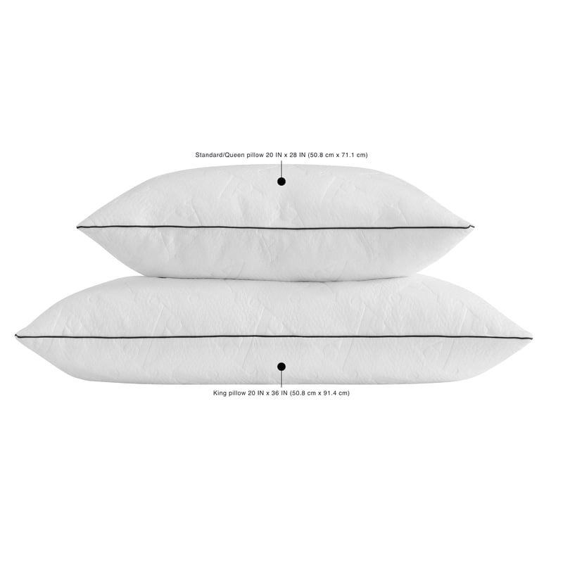 Allswell Standard/Queen Bed Pillows 2-Pack - Adjustable Support & Breathable TENCEL Cover
