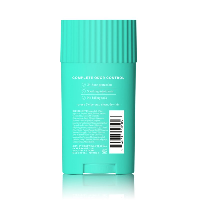 Women's Deodorant Stick - Aluminum-Free, 24-Hour Odor Control, Tidal Rose Scent