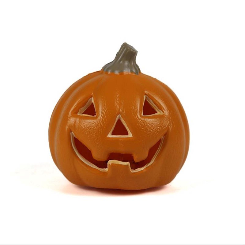 Halloween Pumpkin Light - Orange Jack O Lantern Decor with Warm Glow - Variation #38