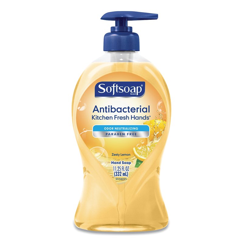 Antibacterial Kitchen Liquid Hand Soap, Odor-Neutralizing, 6-Pack
