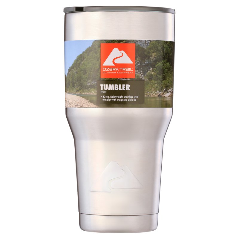 32 oz Stainless Steel Insulated Tumbler - 3 Pack, Silver