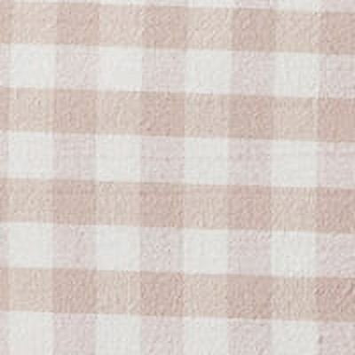 My Texas House Collins 3-Piece Taupe Gingham Cotton Comforter Set - King