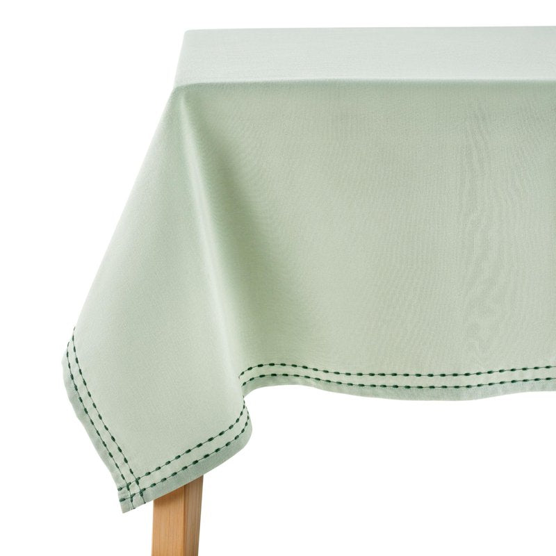 Solid Sage Green Tablecloth - 102" W x 60" L
