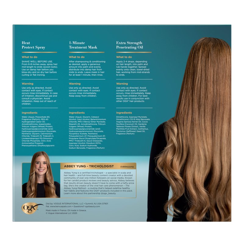 Hair Repair & Protection Kit - Bond Protein Treatment & Heat Protect Spray