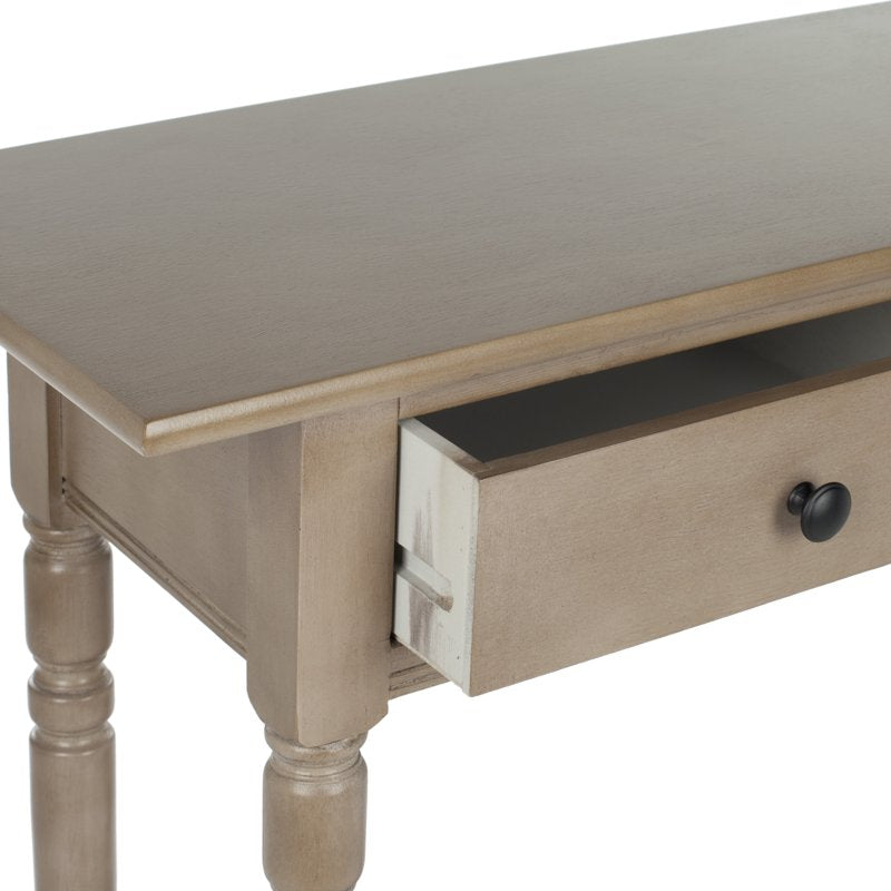 Contemporary 2 Drawer Console with Shelf - Multiple Colors