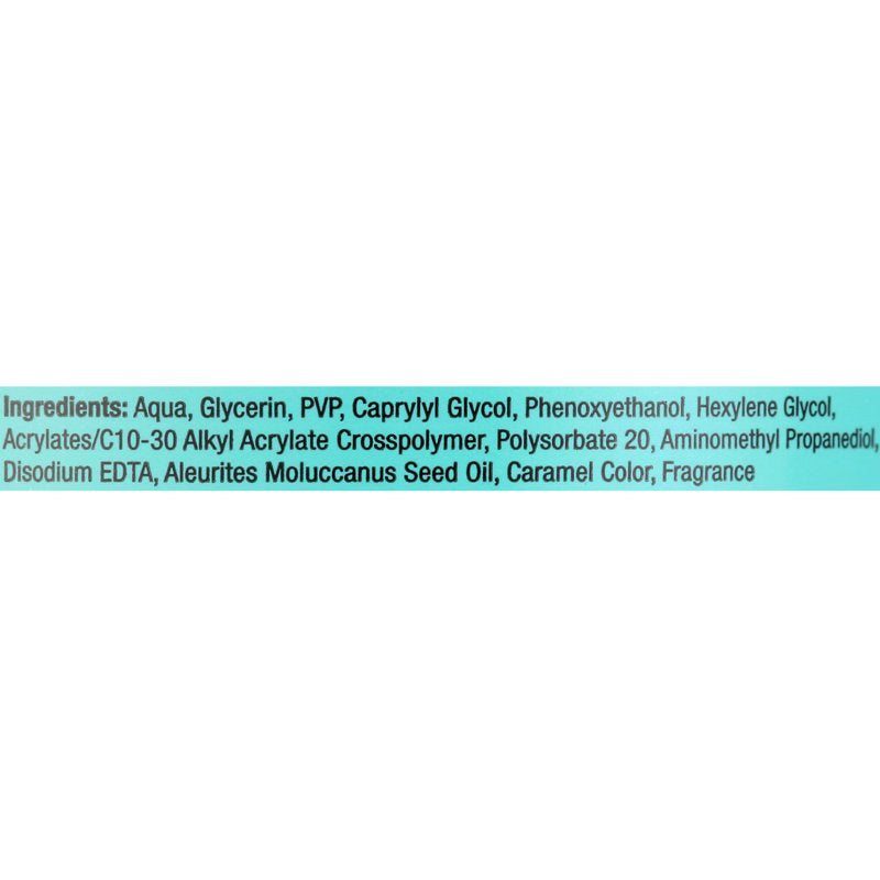 Glossy Shine Gel with Kukui Oil - Moisturizing Hair Styling Gel 12 oz