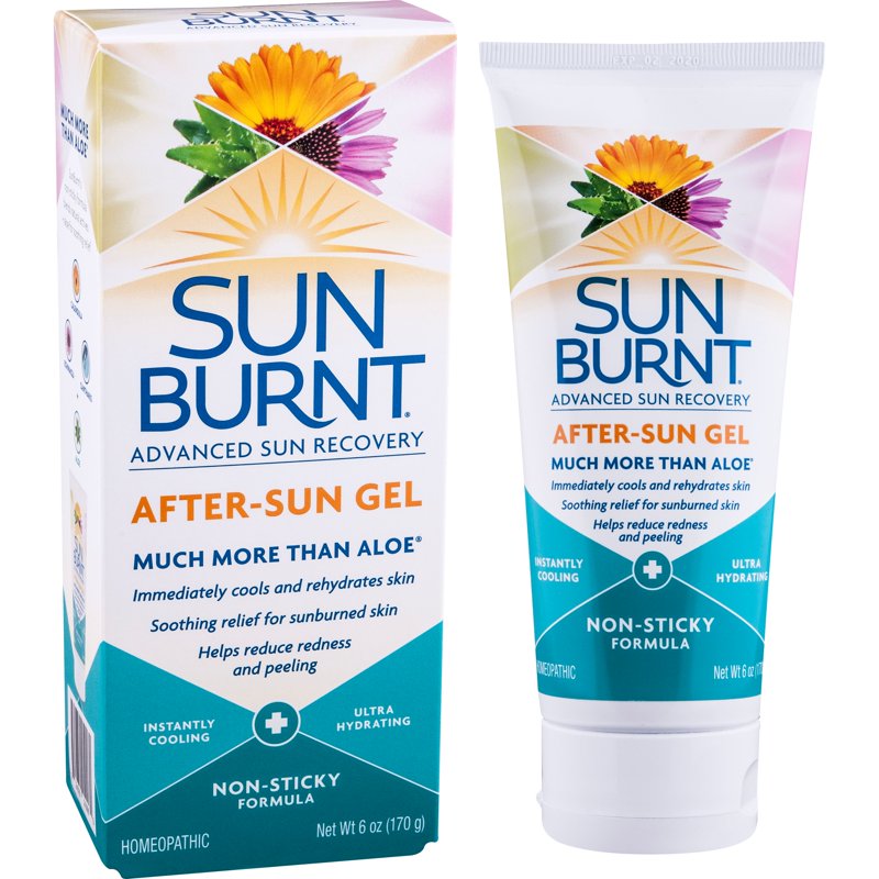 After-Sun Gel with Aloe Vera & Hydrating Ingredients - 6 oz