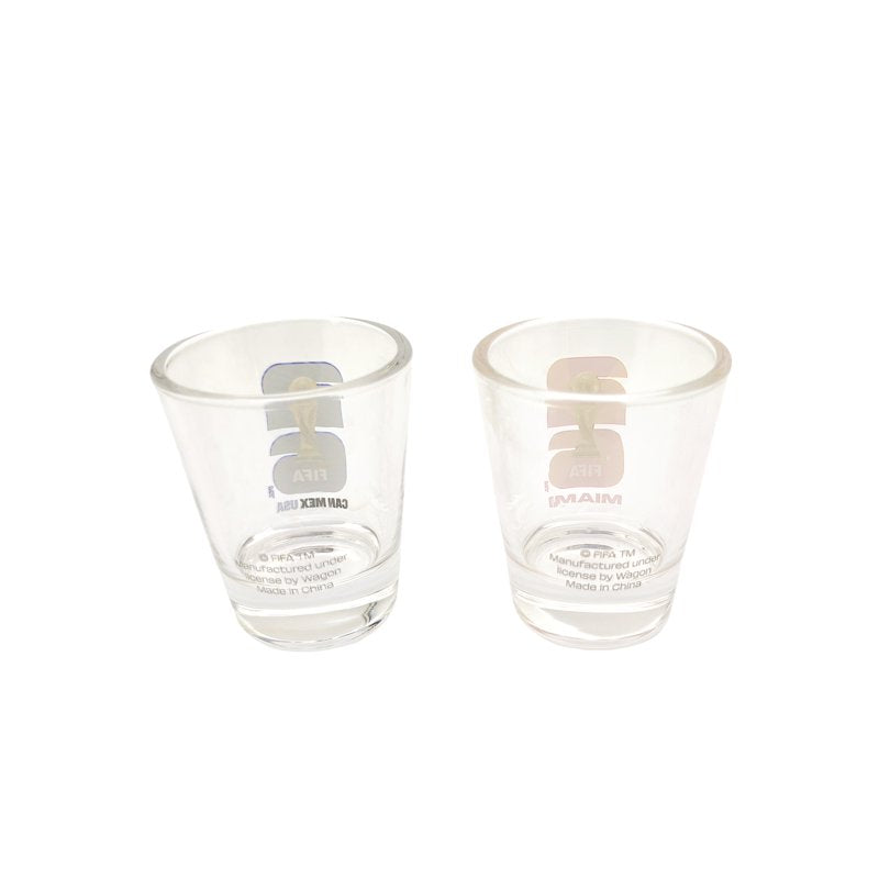 FIFA World Cup 2026 Shot Glass Set - Miami - 1.7oz Glasses