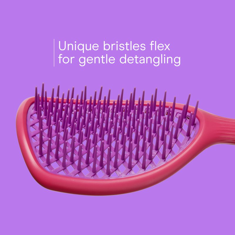 Vented Paddle Hair Brush - Gentle Detangler for All Hair Types