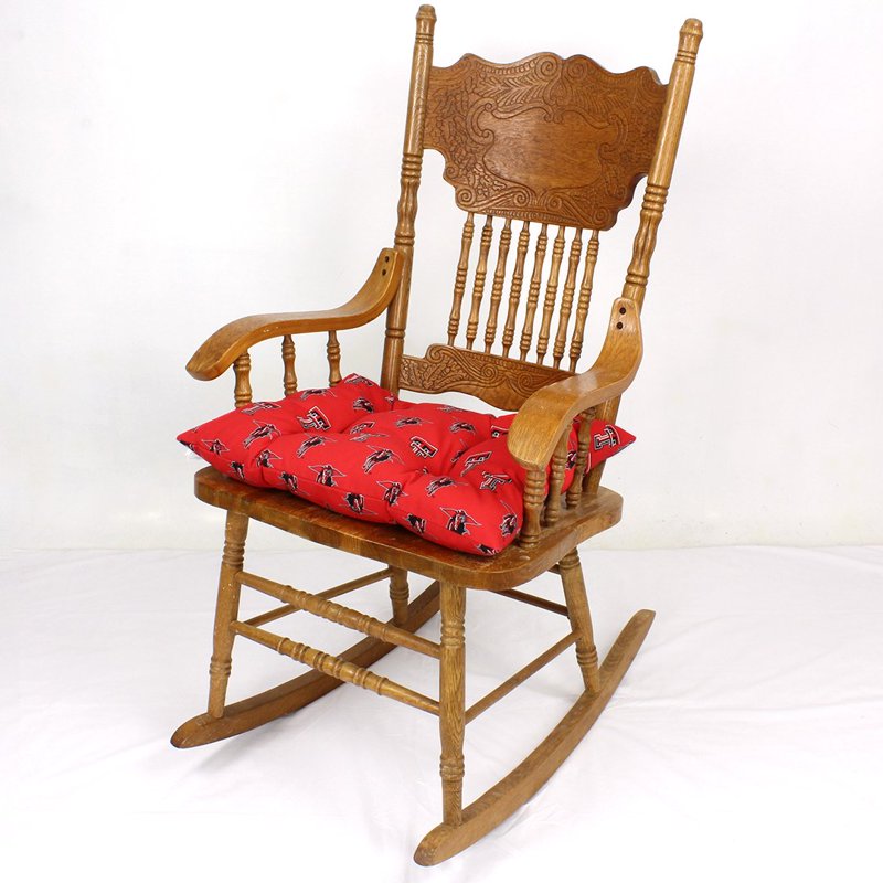 Texas Tech Red Raiders Chair Cushion - Rocker Pad 20x16x3