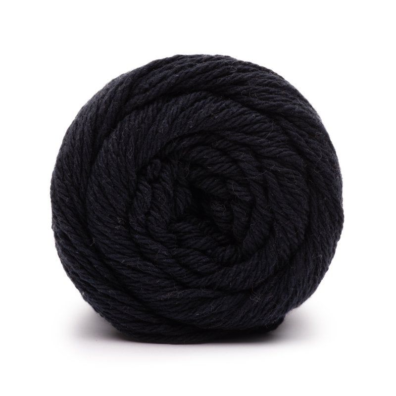 Black Peaches & Crème Medium Cotton Yarn - 4 Weight, 120 Yards, 2.5oz, Single Variation