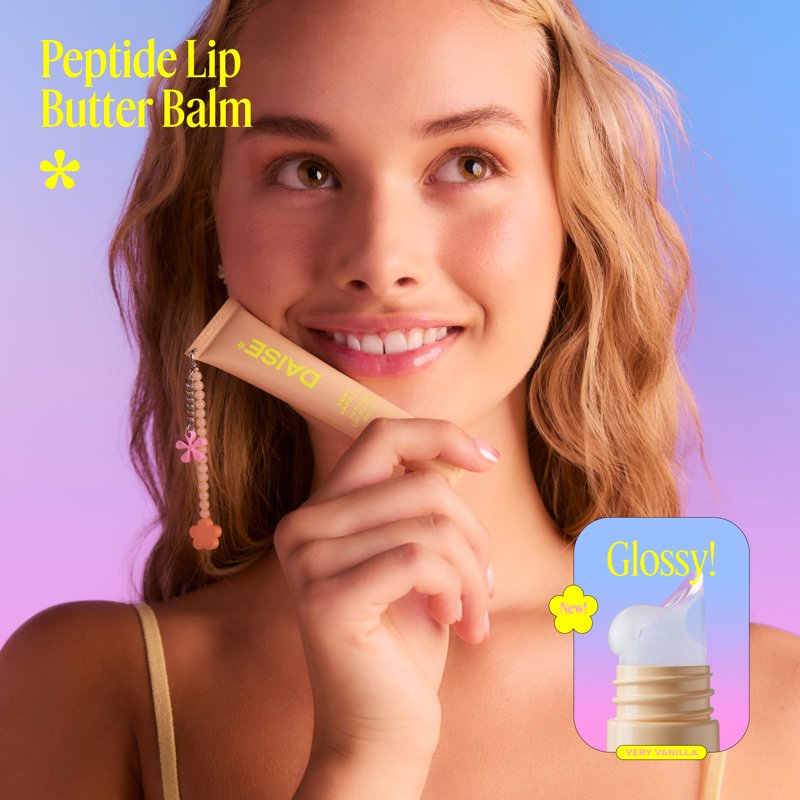 Peptide Lip Butter Balm - Nourishing & Hydrating Tinted Lip Treatment