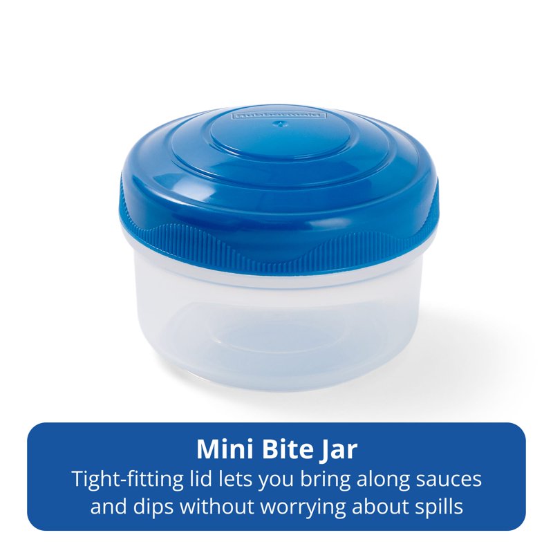 1.16 Quart Ribbon Bento Box with Mini Bite - Meal Prep Container