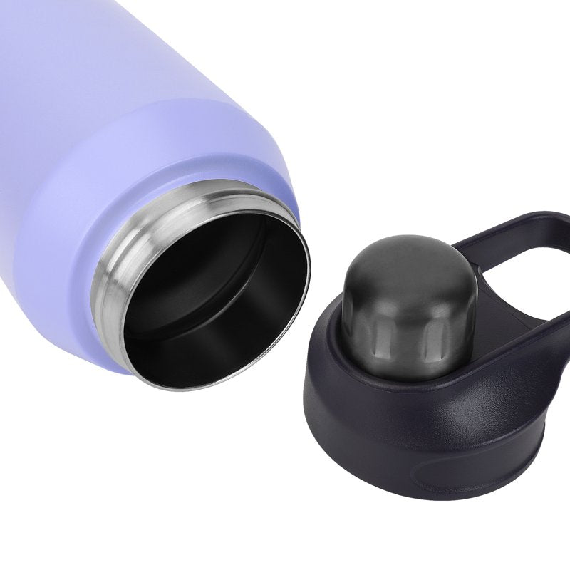 27 oz Stainless Steel Water Bottle with Magnetic Cap - Purple
