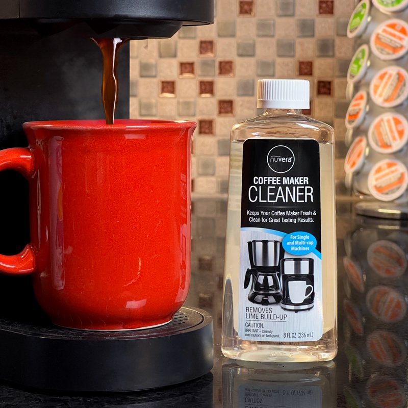 Descaler Cleaning Solution for Single Cup Coffee Makers - 8 fl oz