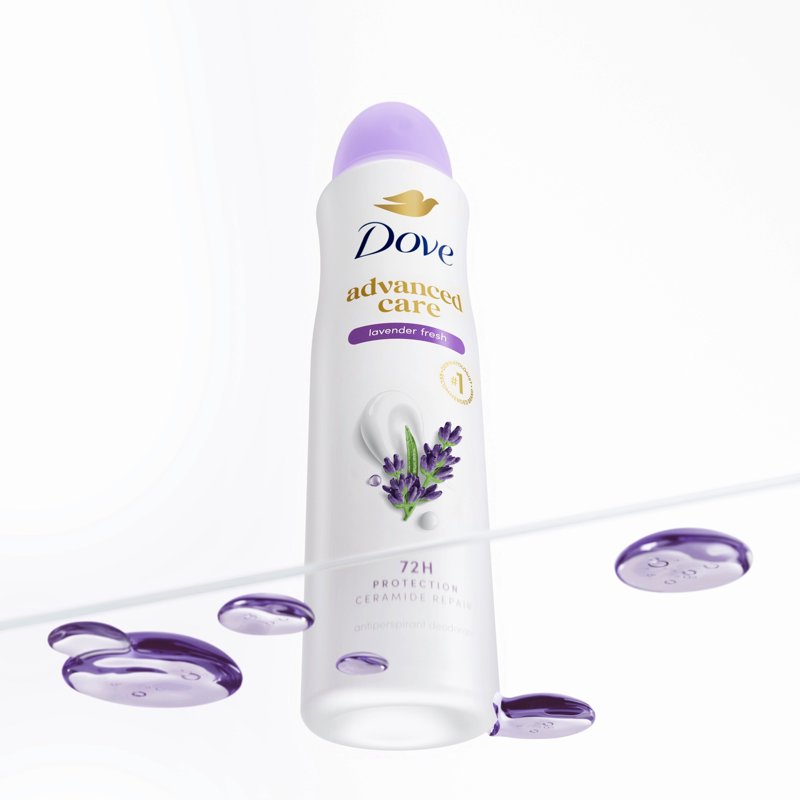Dove Advanced Care Lavender Fresh Antiperspirant Spray - 3.8 oz