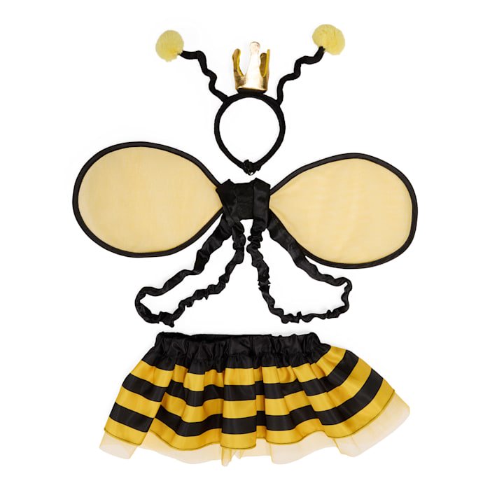 Petco Queen Bee 3-Piece Pet Halloween Costume XL - Bee Wings & Crown