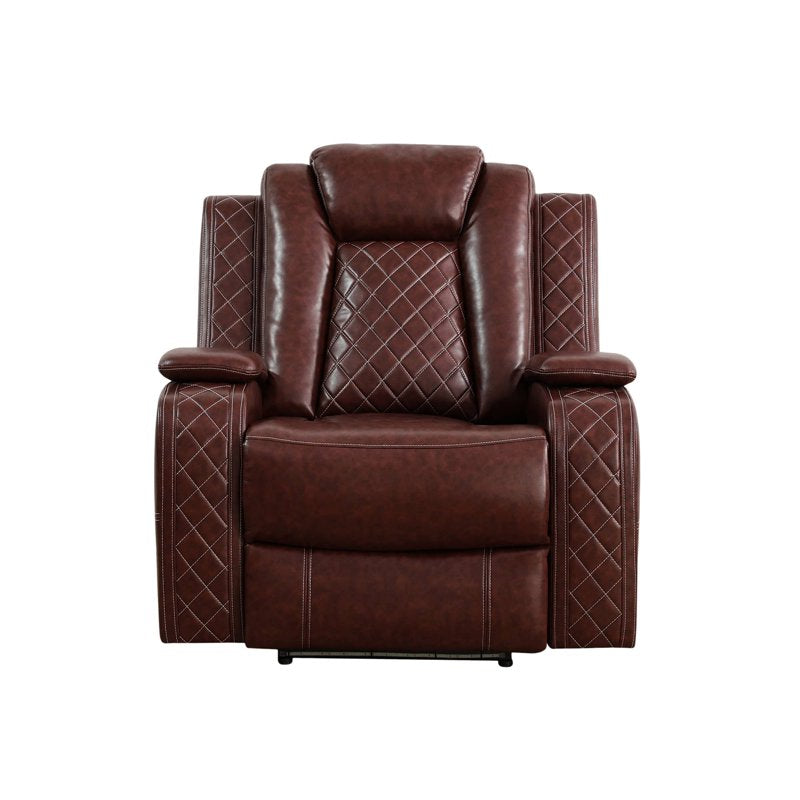 Electric Recliner Chair with USB Charging & Adjustable Backrest