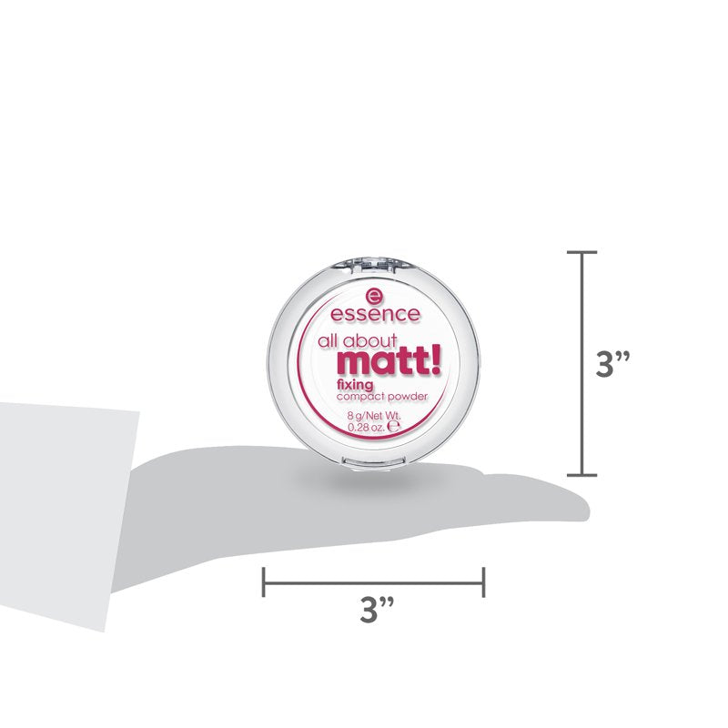 Mattifying Face Powder - Long-Lasting Compact Formula