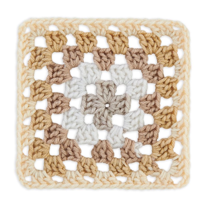 Red Heart Granny Square Yarn Aran Cream 8.8oz/250g Medium Weight