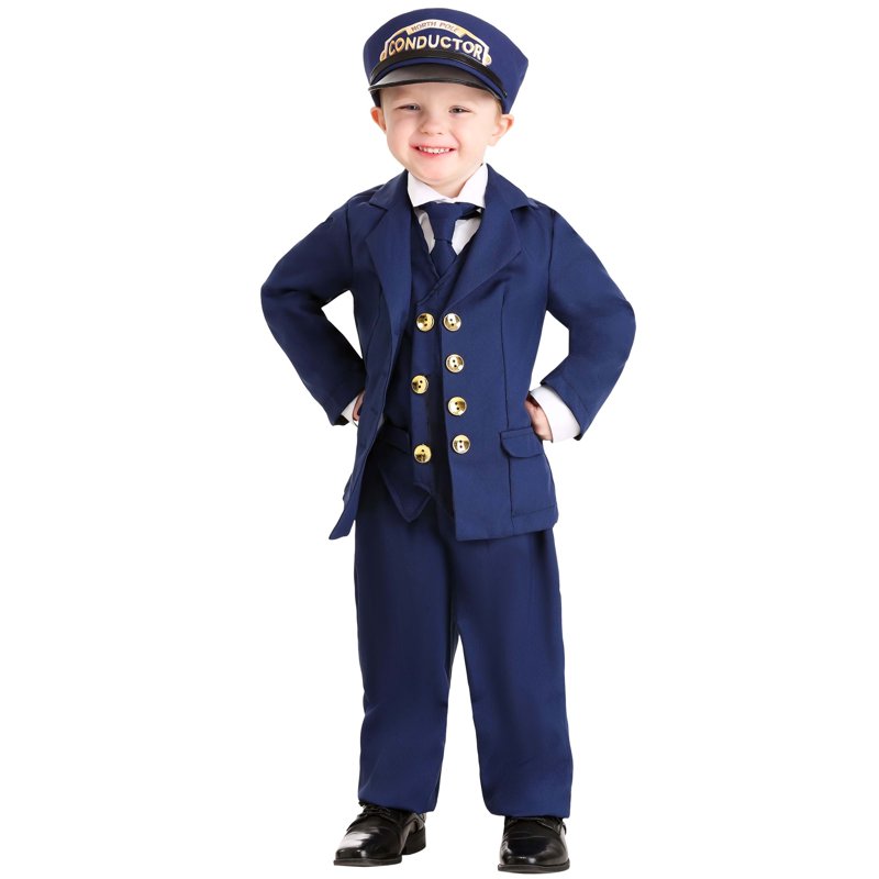 Toddler North Pole Train Conductor Costume 18 Months Santa Express