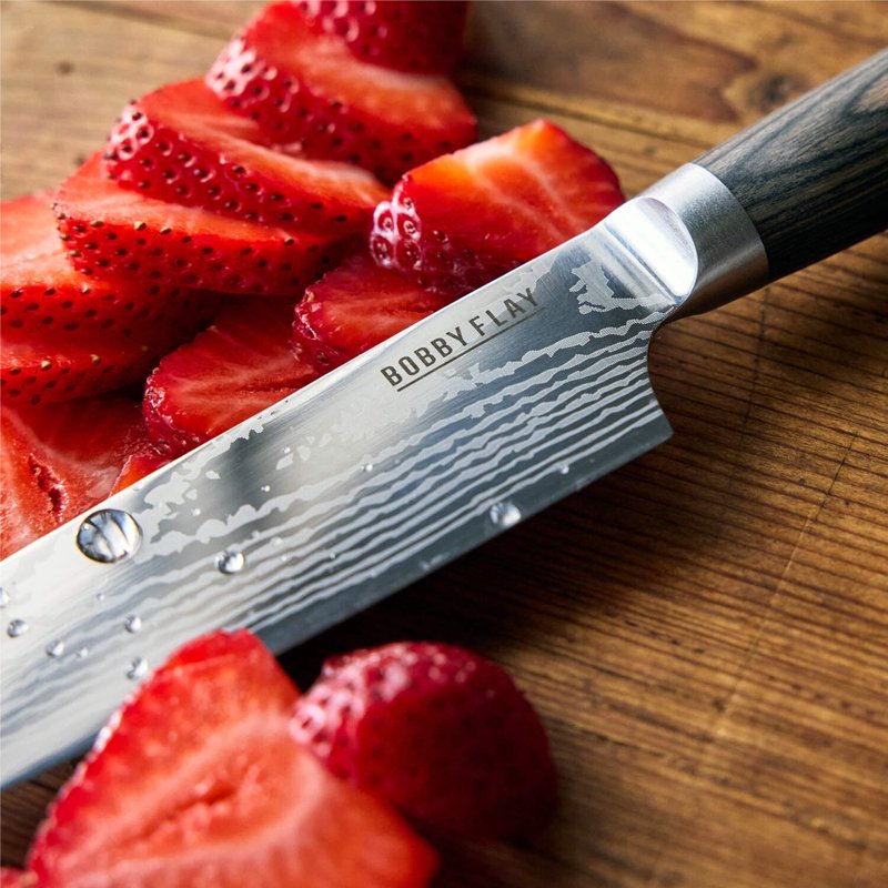 Premium Stainless Steel Knife Set with Acacia Wood Block - 13 Pieces