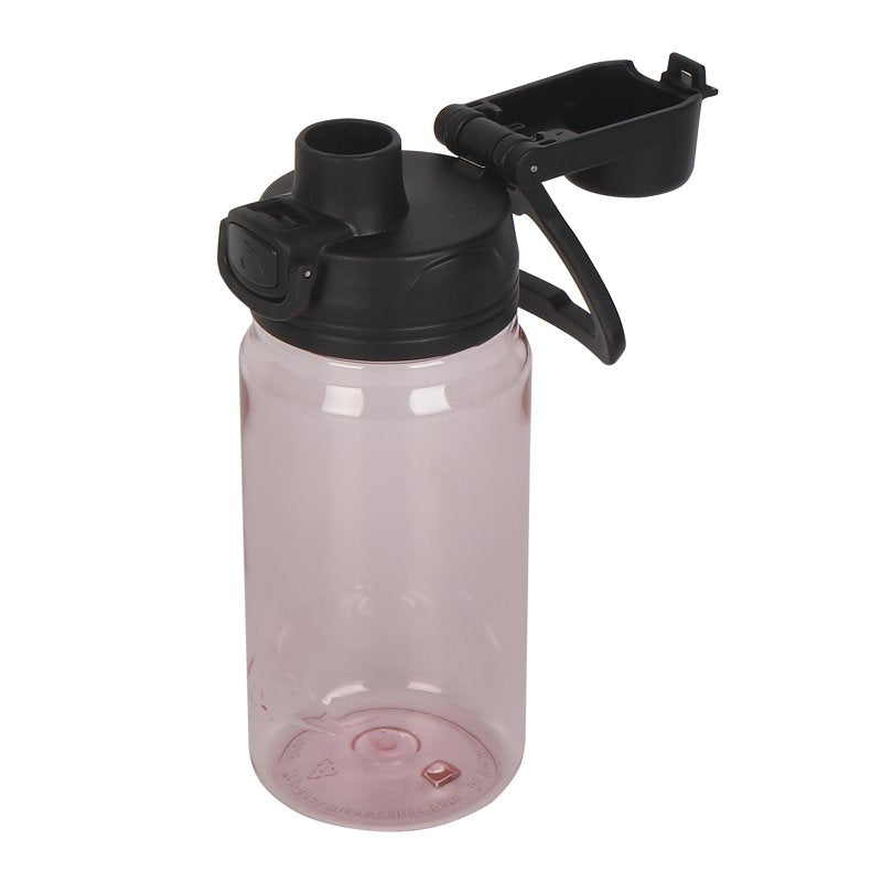 18 oz Tritan Plastic Flip-Top Water Bottle - Pink
