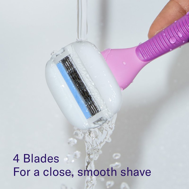 Moisture Plus Razor Blade Refills - 8 Count
