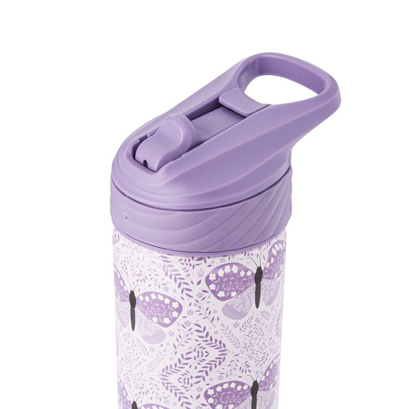 26oz Stainless Steel Ranger Water Bottle with Easy Sip Straw - Butterfly