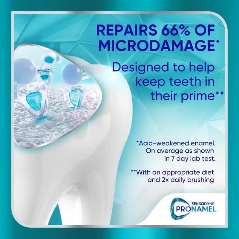 Clinical Enamel Strength Fluoride Toothpaste, Fresh Mint, 3.4 Oz