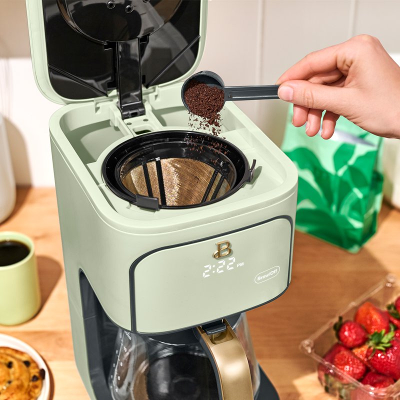 12-Cup Programmable Coffee Maker - Sage Green