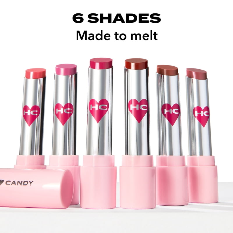 Plumping Lip Melt Cream - Hydrating Tinted Lip Balm with Peptides