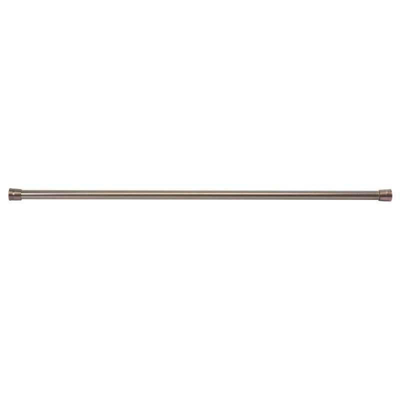Tension Shower Rod 42-72 Inches Oil Rubbed Bronze - Rust-Resistant Bathroom Curtain Rod