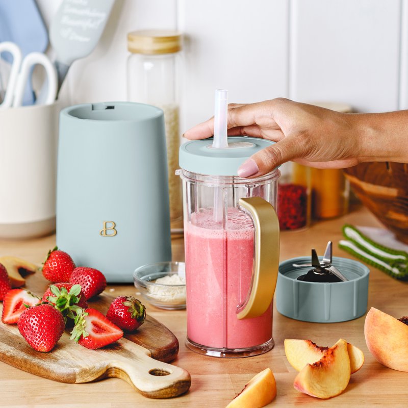 Personal Blender Set - 12 Pieces, Hydrangea Color