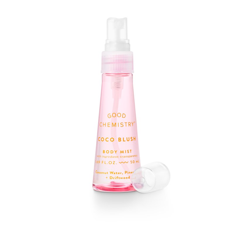 Coco Blush Body Mist - Tropical Coconut & Pineapple Fragrance, 1.69 fl oz