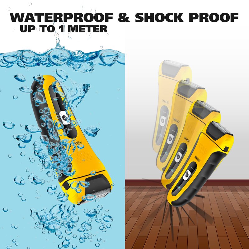 Rechargeable Waterproof Electric Foil Shaver for Men