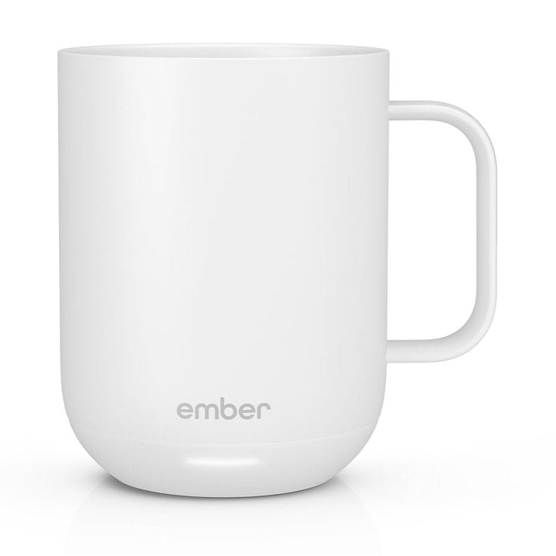Temperature Control Smart Mug - 10 oz White - App Controlled Heated Coffee/Tea Mug