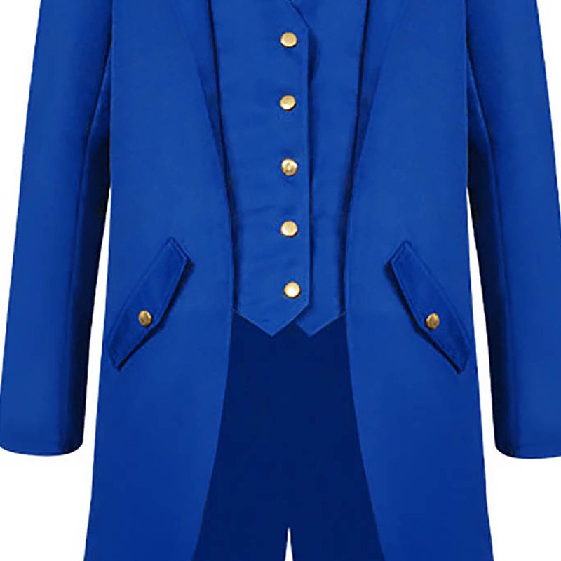 Men's Steampunk Tailcoat Costume - Medieval Renaissance Gothic Layered Dress XXXL