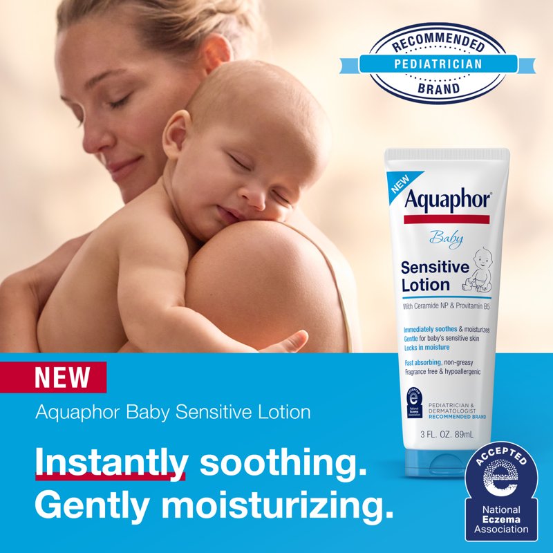 Baby Sensitive Lotion for Dry Skin - 3 fl oz