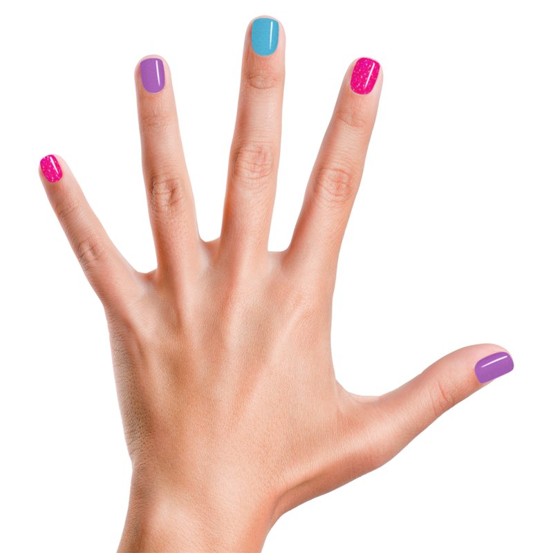 Non-Toxic Nail Polish Kit for Kids - Water-Based & Kid-Safe Formula